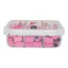 Paquete Limas Barrilito Rosas Uñas #80#120#220 Fantasy Nails