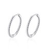 Twisted Mini Hoop Earrings Silver 925 Small Gold Ear Hoop