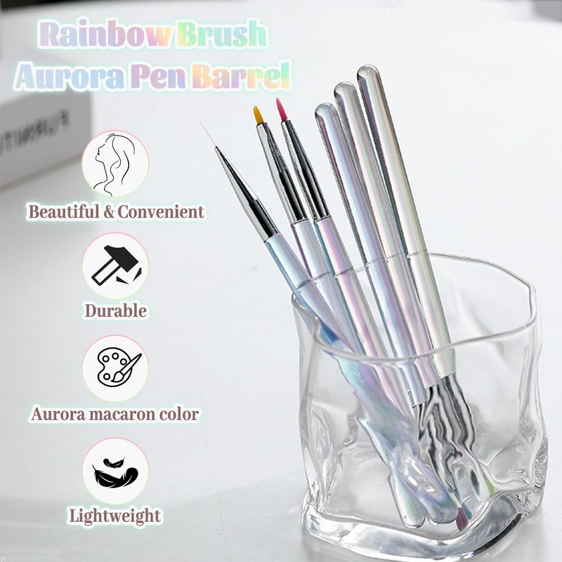 Nail Brushes for Nail Art,Acrylic Nail Art Brushes,Nail Art Design