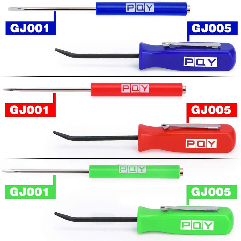 PQY Pocket Magnetic Screwdriver Slotted Head With Magnet Top +