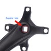 Bolany 34T Bike Single Crankset 104 BCD 7‑12 Speed Square