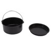 For Air Fryer Pans Set Heatproof Easy Cleaning Stainless Steel