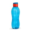 SIGNORA WARE Signoraware to Go Eco 750 ml Eco Easy Flip Top Drinking Bottle EcoEasy Suitable for Carbonated Drinks, 750 ml (Turquoise Red)