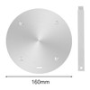 Alnicov 20CM Induction Adapter Plate Stainless Steel Induction Plate Converter