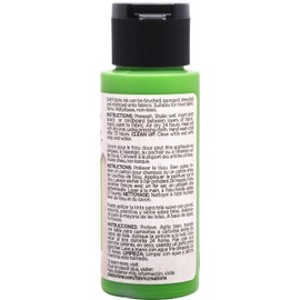 Fabric Creations Soft Fabric Ink Paint, 2 oz, Sour Apple 2 Fl Oz