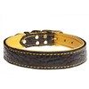 Tasman's Natural Pet Premium Tucson Bison Leather Dog Collar -
