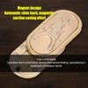 Metal EDC Fidget Slider Hand Pushing PPB Magnetic Ring Coin