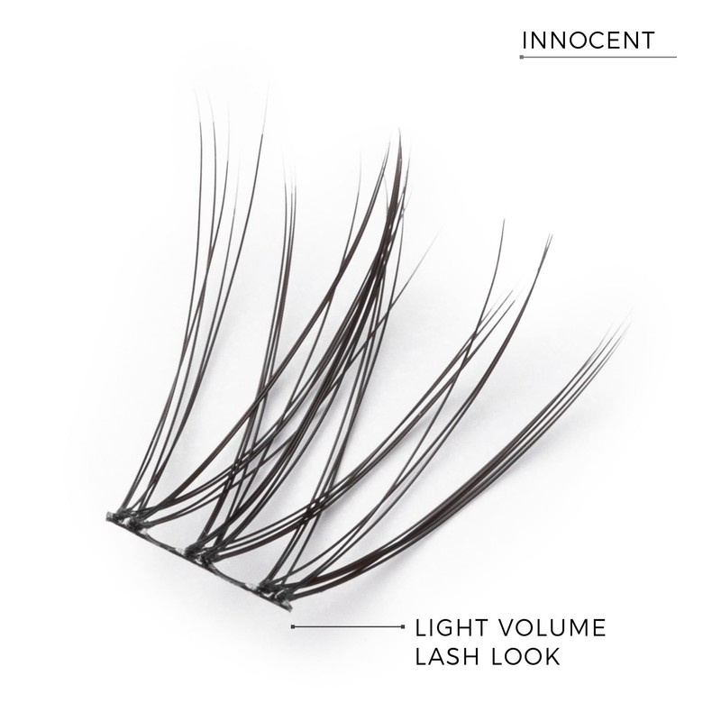 Cluster Eyelashes for DIY Eyelash Extensions at Home Nanolash Pack