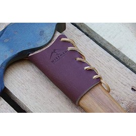 Wisemen Trading Overstrike Axe Guard, Handle Guard, Axe Collar (Dark Brown)
