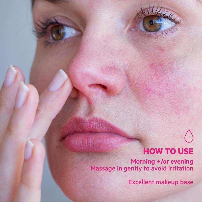 SVR SENSIFINE AR Cooling Hydrating Rosacea Cream for Face, Intensive