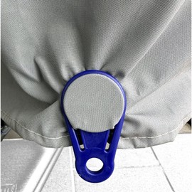 all-around24 Pack of 12 Tarpaulin Tensioners, Tarpaulin Holders, Tarpaulin Holders, Eyelets, Mounting Clips for Tents, Boats, Tarpaulins, Sun Sails and Advertising Banners (Pack of 12)