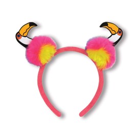Hawaiian Toucans Pink Headband - 1 Pc.