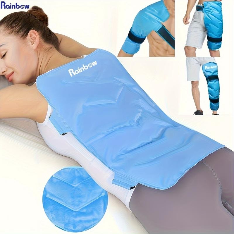 Back Ice Pack (13”x21”) - Reusable Gel Ice Wrap for