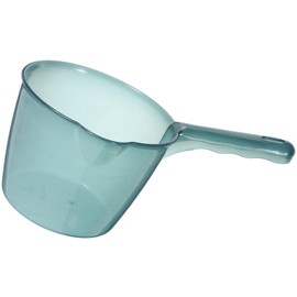 Ciieeo Kitchen Ladle Plastic Spoons - Plastic Water Ladle - Plants Watering Ladle - Long Handle Ladle - Water Scoop Ladle - for Watering Kitchenware Blue