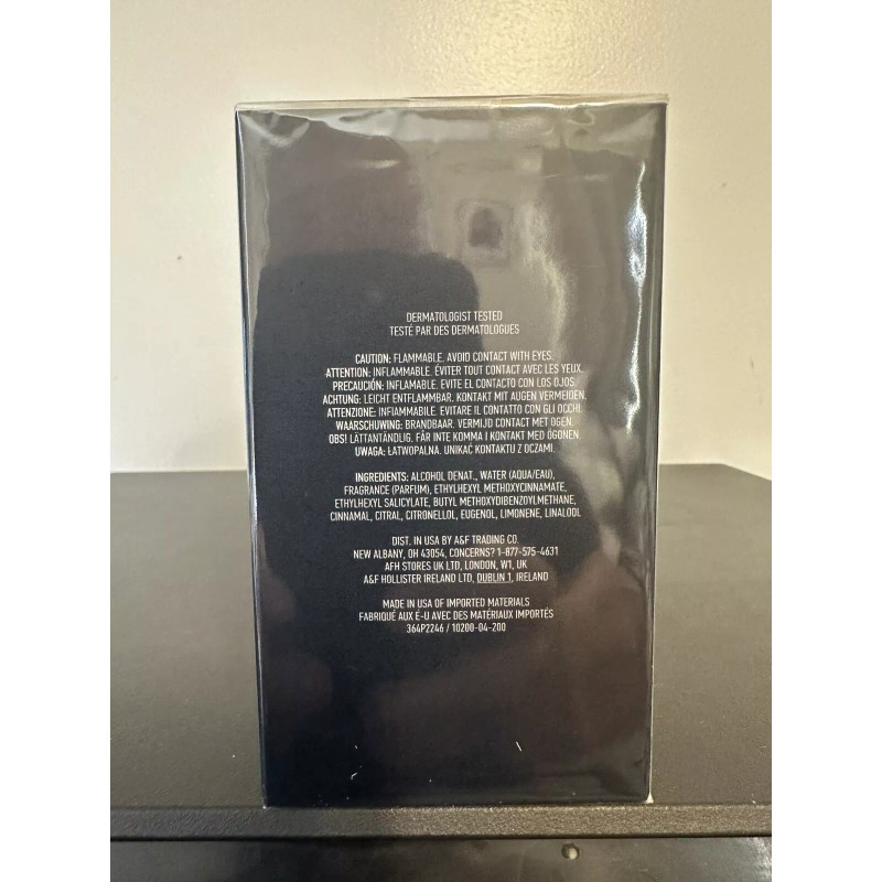 HOLLISTER Pacific Cliff Cologne 1.7 oz Sealed New in Box