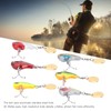 Metal Mini VIB with Spoon Trout Fishing Lure 9g Sinking