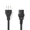 Nedis Power Cable - Italy Plug - IEC-320-C13 - Straight