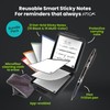 Rocketbook Reusable Sticky Notes, Restick and Reorganize Memo Pads, 3"x3",