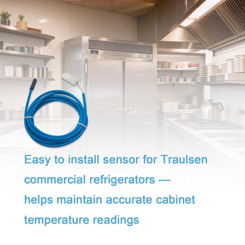 Temperature Sensor 334-60406-02 Compatible with Traulsen G100 G200 G310XX