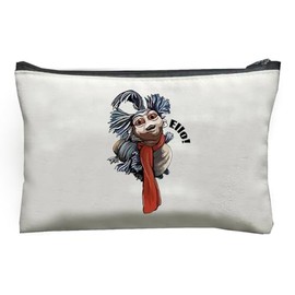 1 Pc Ello-Labyrinth Worm Cosmetic Bag, Women Makeup Bag Pouch Travel Organizer,Zipper Storage Bag For Cosmetics,Multifunctional Toiletry Pouch, Portable Vanity Organizer,Valentine's Day Teacher Gift