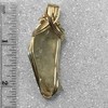 Tektite Libyan Desert Glass Necklace Pendant 14K Gold Filled Genuine