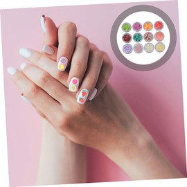 Baluue Colorful Polymer Clay for Nail Art of Decorative Manicure Accessories Lightweight and Ceramics for Creative Designs