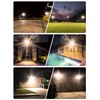 Viugreum 100W LED Flood Light, 8000LM 3000K Warm White, Slim