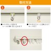 iroha Curtain, Back Insert, Curtain Runner, Roller Diameter Approx. 0.2