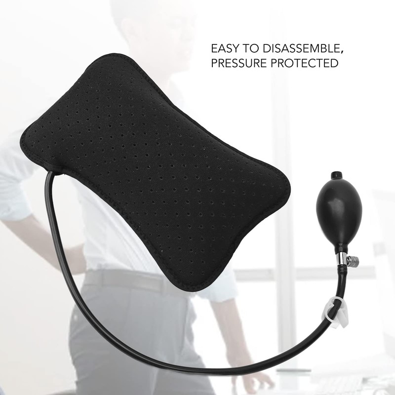 Tonysa Portable Inflatable Lumbar Support Pillow, Inflatable Cushion Backrest, Ergonomic