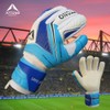 ATTONO Professional Goalkeeper Gloves "Safe Defence" Goalkeeper Gloves with Fingersave