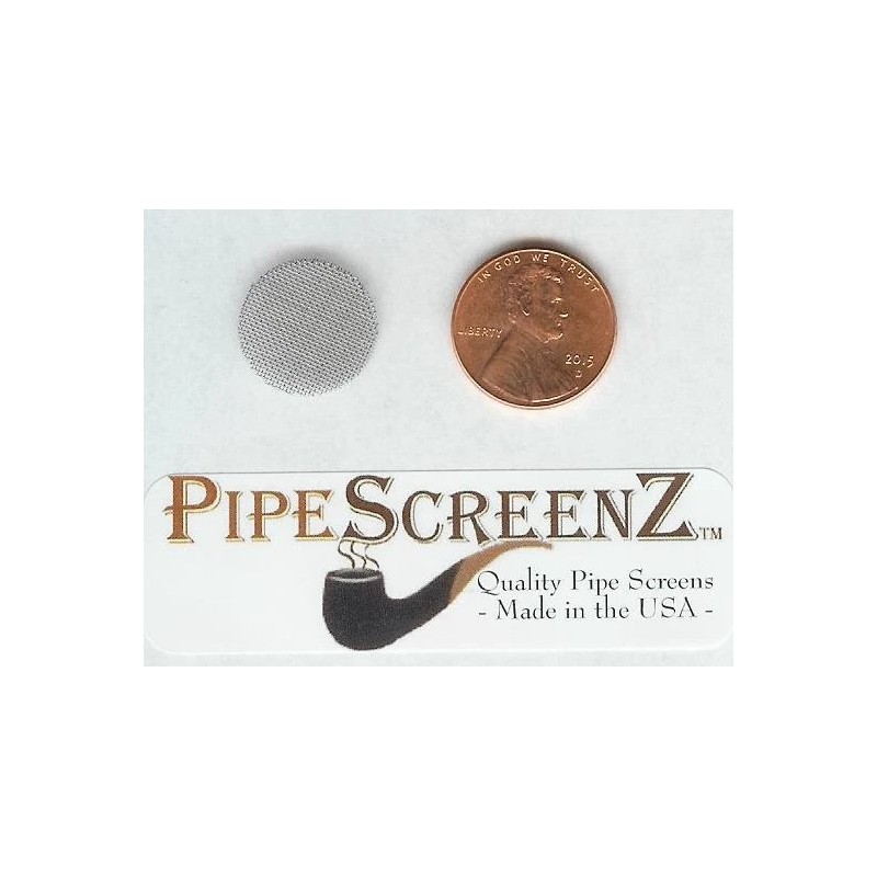 PipeScreenZ™ 1500+ Stainless Steel Pipe Screens 3 SIZES/ 500+ Count