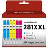 ALLWORK ALLWORK CLI-281XXL Compatible for Canon 281 TR8620a Ink Cartridges