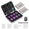 NEEWER 14 Pack Magnetic ND Filter Set + 2X Cleaning