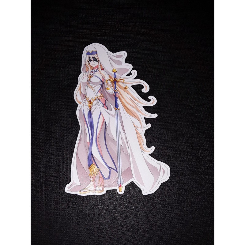 Sword Maiden from Goblin Slayer Glossy Sticker Anime Appliances, Walls,