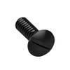 Henne Bery 3/8" Long 6-32 Thread, Oval Head Milled Slot