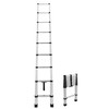 RecPro RV Aluminum Telescoping Ladder | Collapsible Extension Ladder (10.5