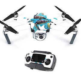 MightySkins Skin Compatible with DJI Mavic – Turtly Cool | Protective, Durable, and Unique Vinyl Decal wrap Cover | Easy to Apply, Remove, and Change Styles | Made in The USA