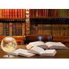 Exerz Antique Globe Dia 5.5-inch Mini Globe - English Map
