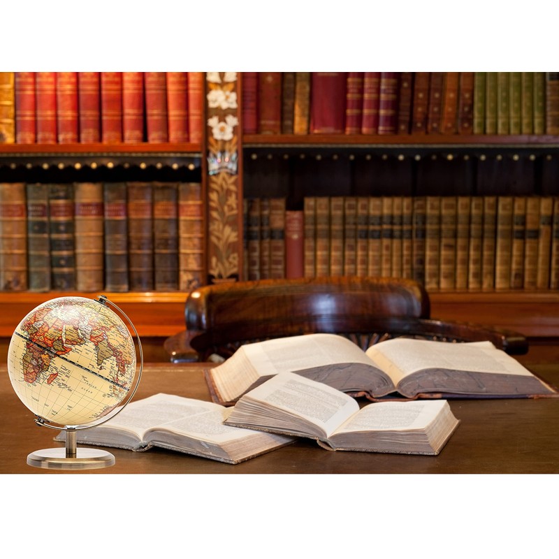 Exerz Antique Globe Dia 5.5-inch Mini Globe - English Map