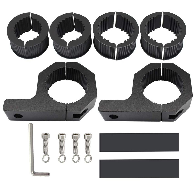 Kit de montaje de abrazadera de barra de toro horizontal,