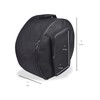 WaySimmer Drum Case Backpack -Portable Bag -Zippered Outside Pocket -With