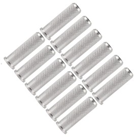 Cocoarm 12 Pieces Archery Aluminium Arrows Insert Arrow Inserts Made of Aluminium, Lightweight 6.2 mm Diameter Insert Base, Arrowheads Archery Training, #247