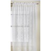 Lorraine Home Fashions Hopewell - Panel de Cortina de Encaje