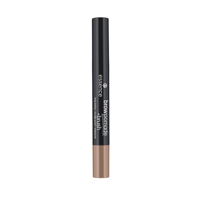 essence cosmetics Brow Pomade + Brush, Eyebrows, No. 01 Blonde,