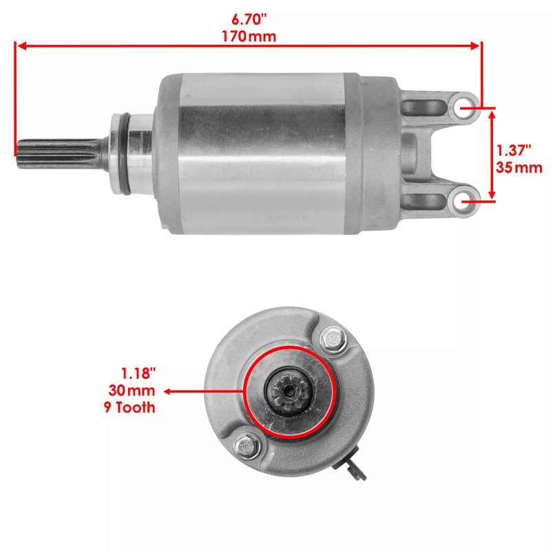 Celox Starter for Suzuki LTR450 LTR450Z LT-R450 LT-R450Z Quadracer 450