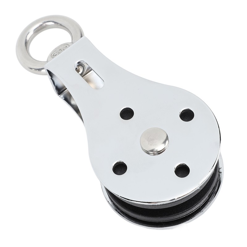 Lifting Single Pulley High Load Bearing Iron Noise Free Swivel