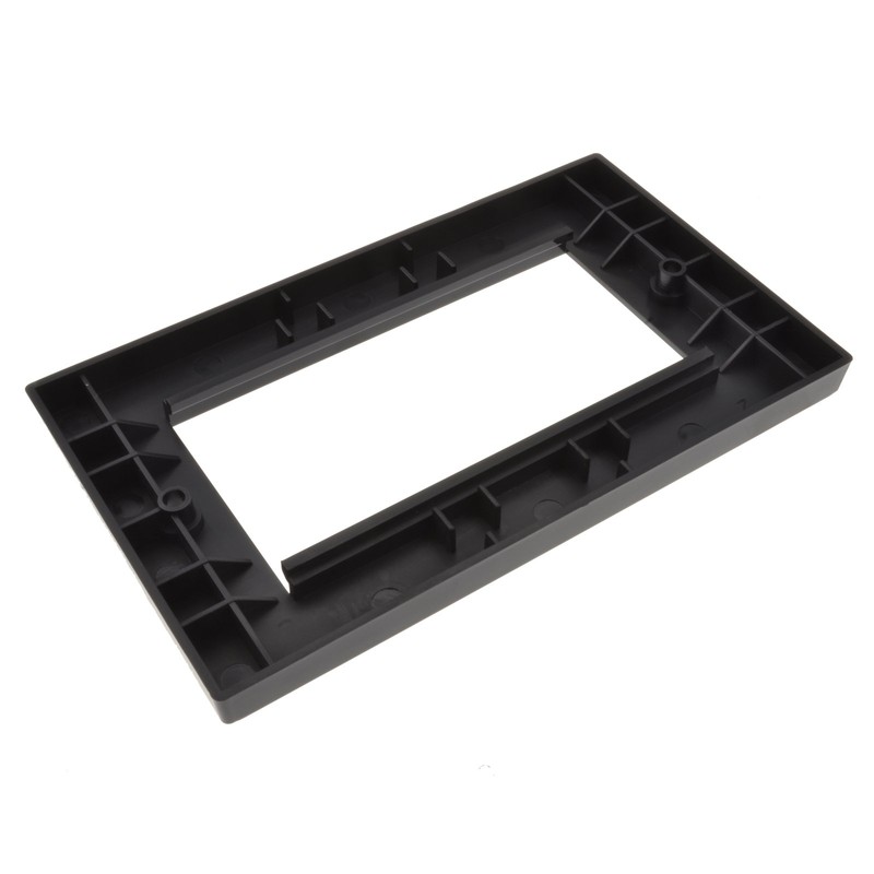 kenable Faceplate 4 Port Low Profile Double Gang 146x86mm RJ45