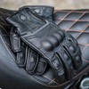 Mycl Turell Classic Line Men's Motorcycle Gloves - High-Quality Genuine