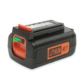 GWELEC 40V 4.0Ah Lithium Battery for Black and Decker 40 Volt /36v Max Weed Eater Lawn Mower Trimmer Batteries Compatible with LBX2040 LBX1540 LBXR2036 LBXR36 LBX2540 LBX2240 Battery Pack