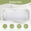 AmazerBath Non-Slip Shower Mat with Suction Cups & Drain Holes
